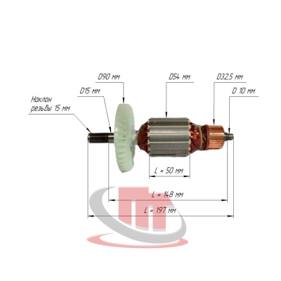 Ротор-торцовочной-пилы-Edon-CMS-305-2000