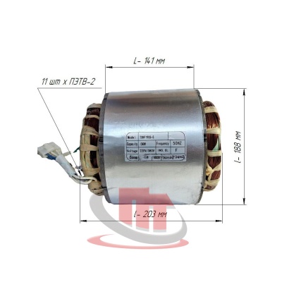 Статор-дизельного-генератора-Redbo-DPG-5000