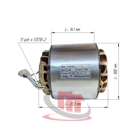 Статор-дизельного-генератора-Redbo-DPG-5000